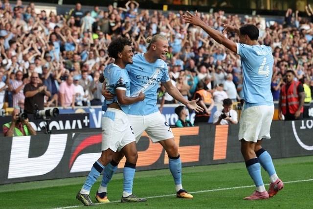 Man City đã có trận ra quân thuận lợi tại Champions League. Ảnh: AFP