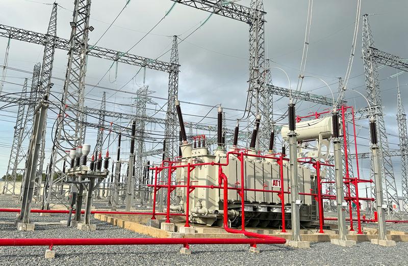 Máy biến áp AT1 TBA 220kV Vũng Áng.