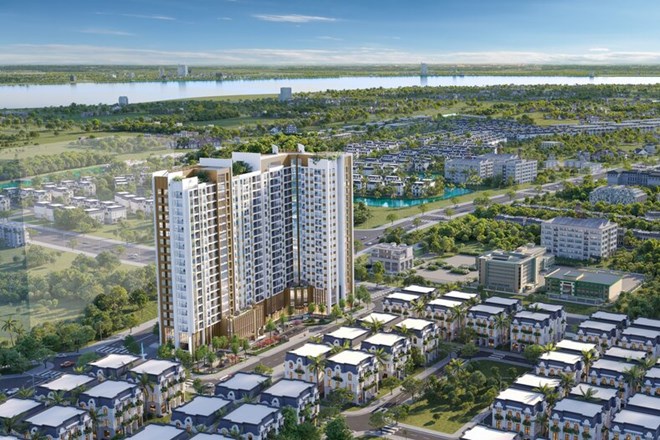 Dự án Khu đô thị mới Đông Nam Oasis City. Ảnh: Dự án.