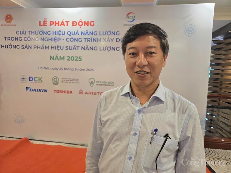 Ông Mã Khai Hiền - Giám đốc Trung tâm Nghiên cứu và Phát triển về tiết kiệm năng lượng