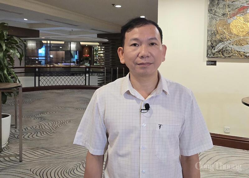 Ông Đào Trung Dũng - Phó Giám đốc Công ty CP Xi măng Quán Triều.