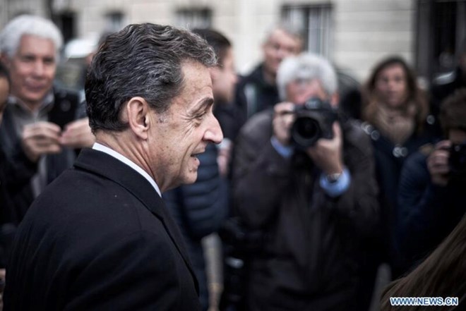 Cựu Tổng thống Pháp Nicolas Sarkozy nhận án 5 năm tù