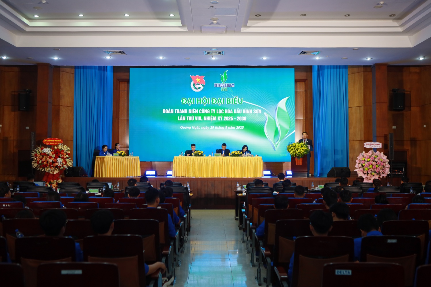 Toàn cảnh Đại hội Đoàn Thanh niên BSR khóa VIII, nhiệm kỳ 2025 - 2030. Toàn cảnh Đại hội Đoàn Thanh niên BSR khóa VIII, nhiệm kỳ 2025 - 2030.