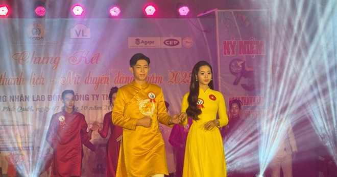 Tôn vinh vẻ đẹp công nhân qua Hội thi Nam Thanh Lịch, Nữ Duyên Dáng