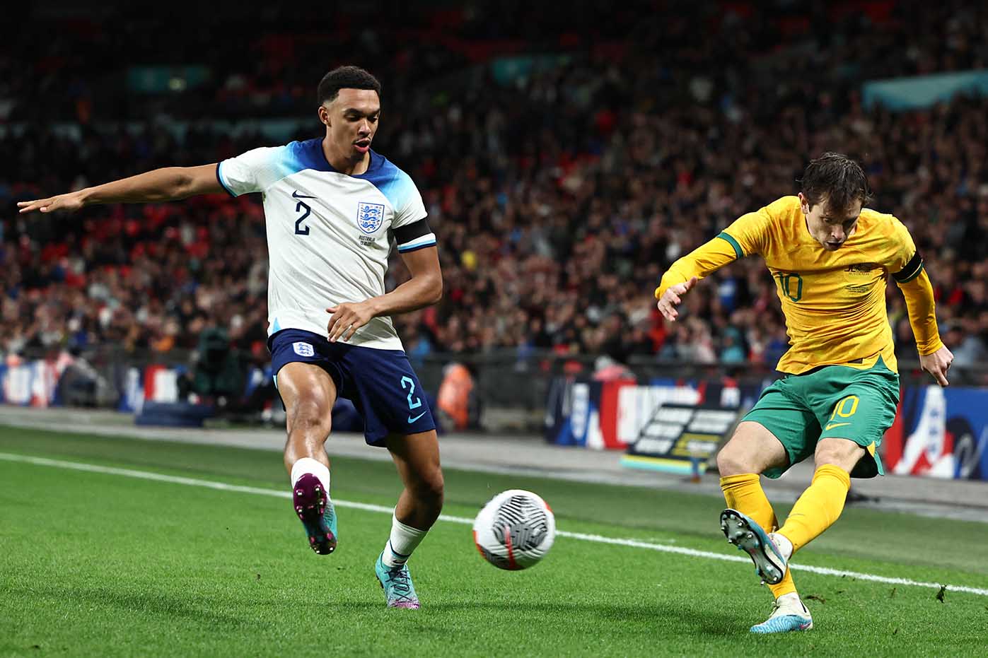 Đội tuyển Anh chưa tận dụng hết khả năng của Trent. Ảnh: AFP