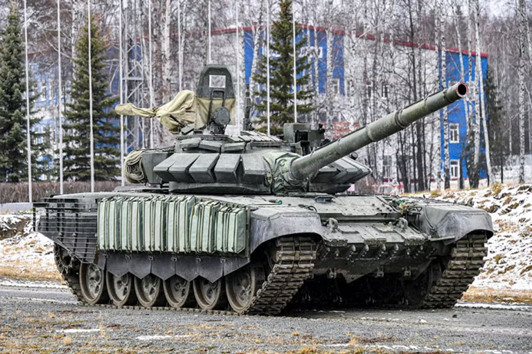 Xe tăng T-72B3M của Nga. Ảnh: Tập đoàn Khoa học và Công nghiệp JSC Uralvagonzavod