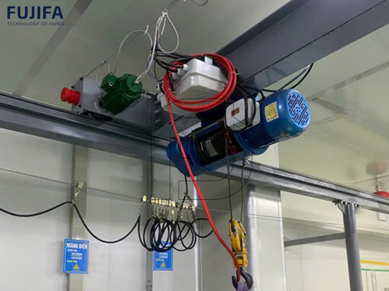 Pa lăng cáp điện Fujifa CD1 tải 1.000kg – 10.000kg, 3p. 380v