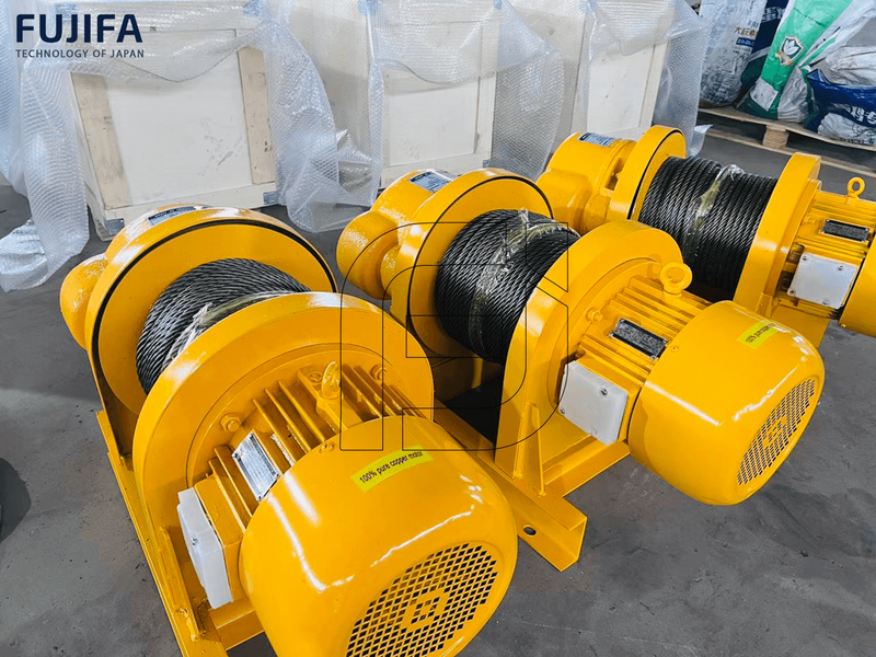 Máy tời điện đa năng Fujifa KCD tải 1.000kg – 10.000kg, 3p. 380v