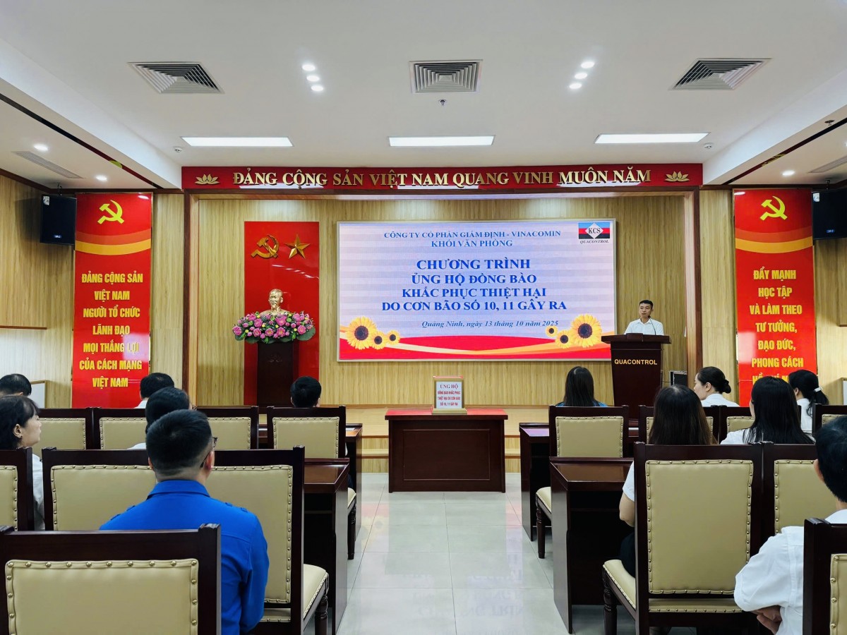 Quacontrol chung tay ủng hộ đồng bào và người lao động bị ảnh hưởng bởi bão lụt Quacontrol chung tay ủng hộ đồng bào và người lao động bị ảnh hưởng bởi bão lụt