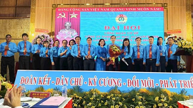 Công đoàn Alliance One đặt mục tiêu phát triển thêm 1.000 đoàn viên trong nhiệm kỳ mới