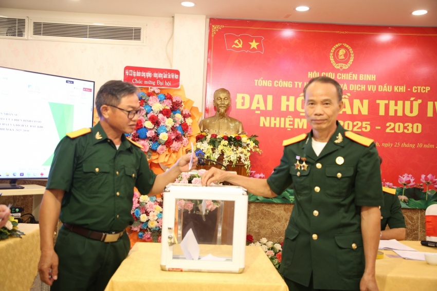 Đại hội Hội CCB PVChem lần thứ IV, nhiệm kỳ 2025-2030 thành công tốt đẹp Đại hội Hội CCB PVChem lần thứ IV, nhiệm kỳ 2025 2030 thành công tốt đẹp