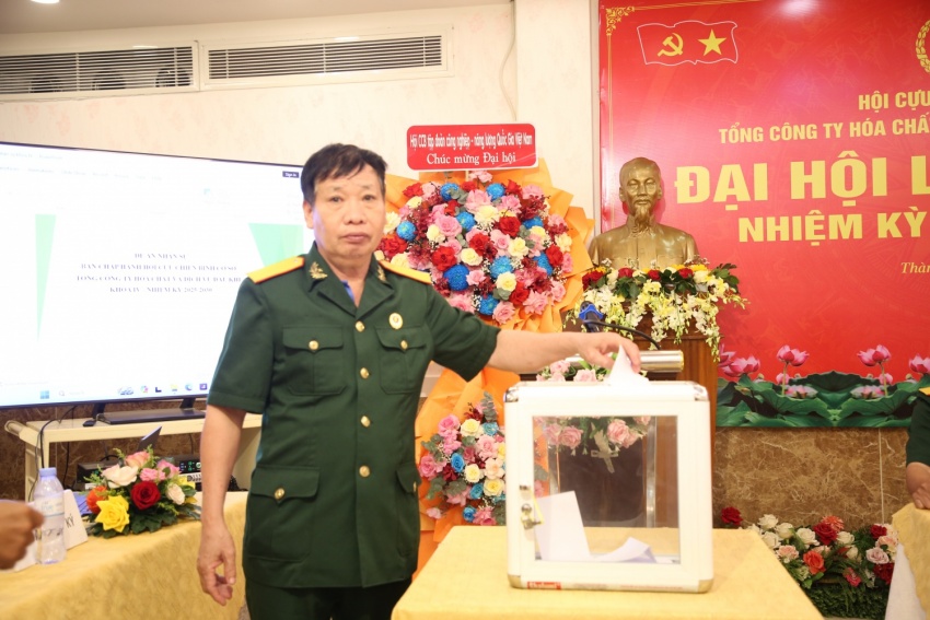 Đại hội Hội CCB PVChem lần thứ IV, nhiệm kỳ 2025-2030 thành công tốt đẹp Đại hội Hội CCB PVChem lần thứ IV, nhiệm kỳ 2025 2030 thành công tốt đẹp