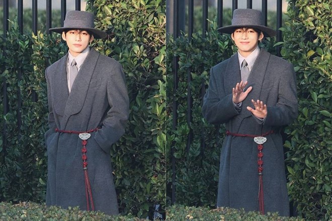 V (BTS) được so sánh phong cách với nhân vật hoạt hình nổi tiếng