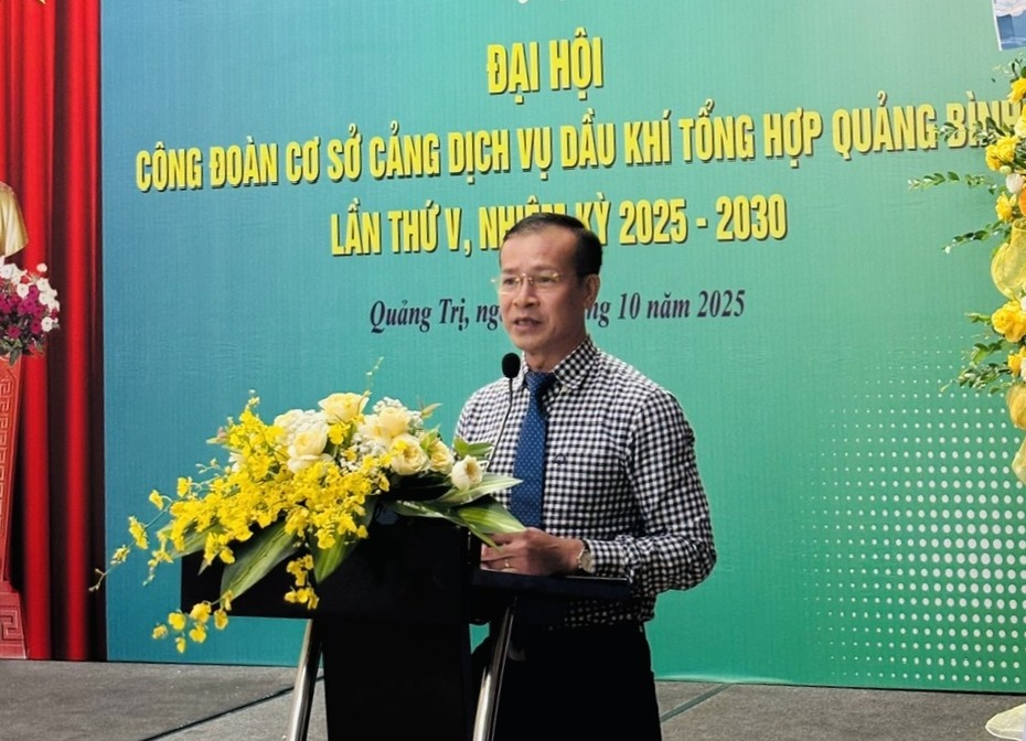 PTSC Quảng Bình tổ chức thành công Đại hội Công đoàn lần thứ V PTSC Quảng Bình tổ chức thành công Đại hội Công đoàn lần thứ V