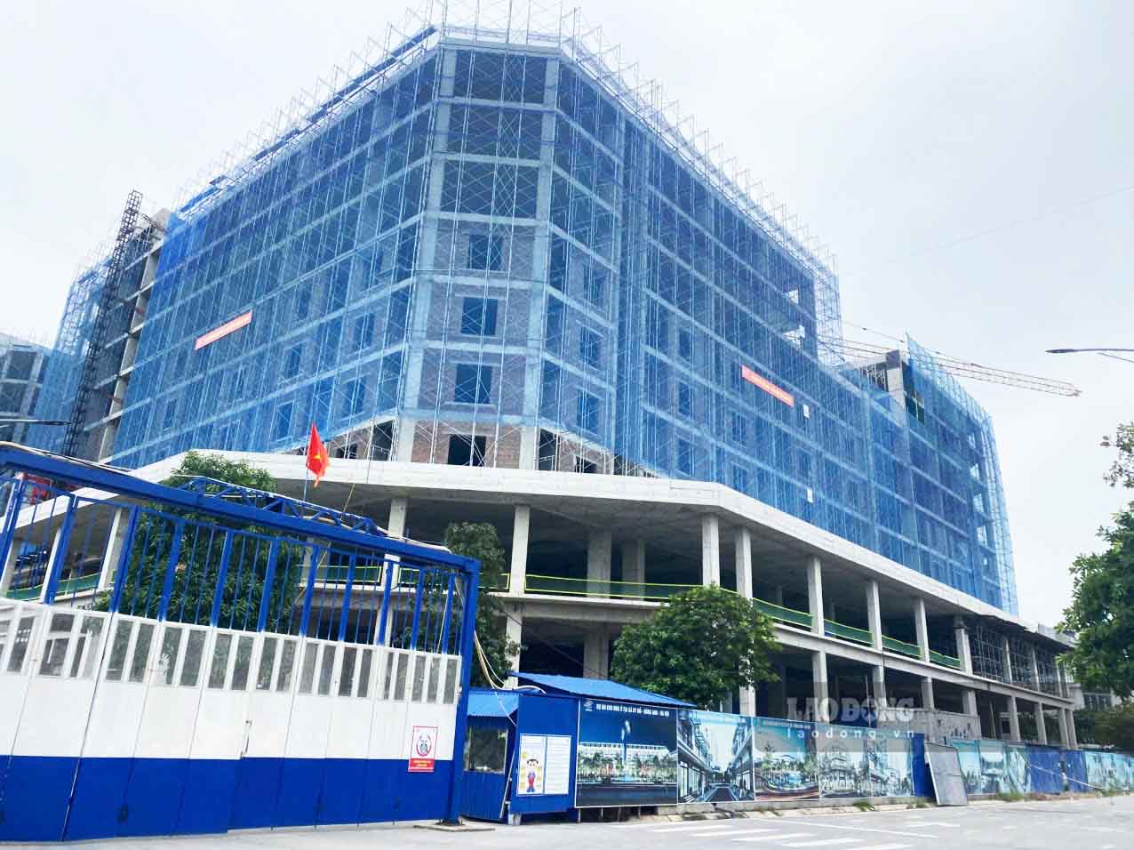 Nhà ở xã hội Uy Nỗ chỉ có 419 căn để bán nhưng số lượng hồ sơ có thể lên tới hơn 2.000 bộ cho thấy nhu cầu của người dân rất lớn. Ảnh: Nguyễn Tùng.