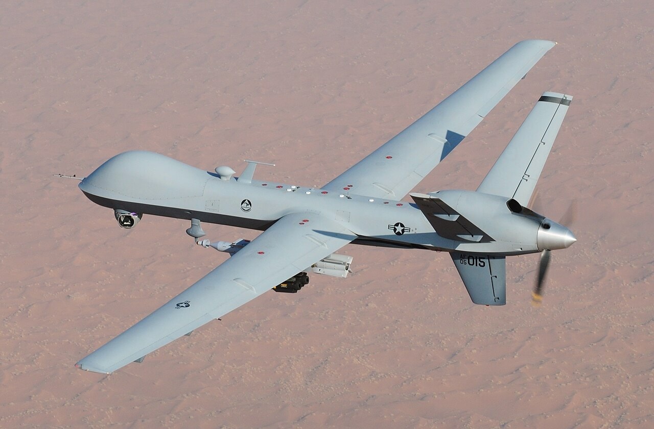Một máy bay không người lái MQ-9 Reaper của Mỹ. Ảnh: Quân đội Mỹ