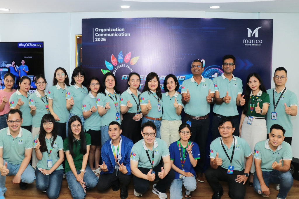 Các thành viên Marico SEA tham gia OC - sự kiện kết hợp trực tiếp và trực tuyến và quy tụ các thành viên đến từ tất cả các quốc gia trong tập đoàn Marico.