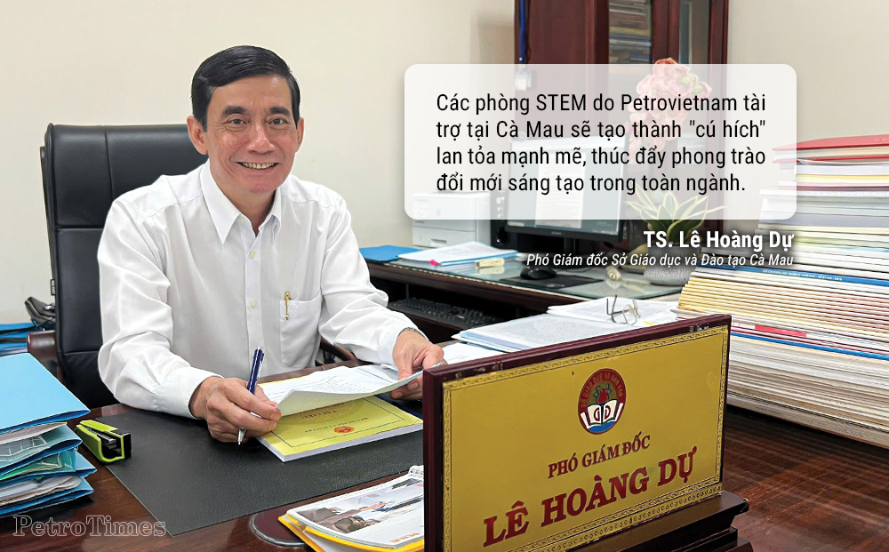 Giáo dục STEM - Động lực tạo “đột phá” trong đổi mới giáo dục Cà Mau