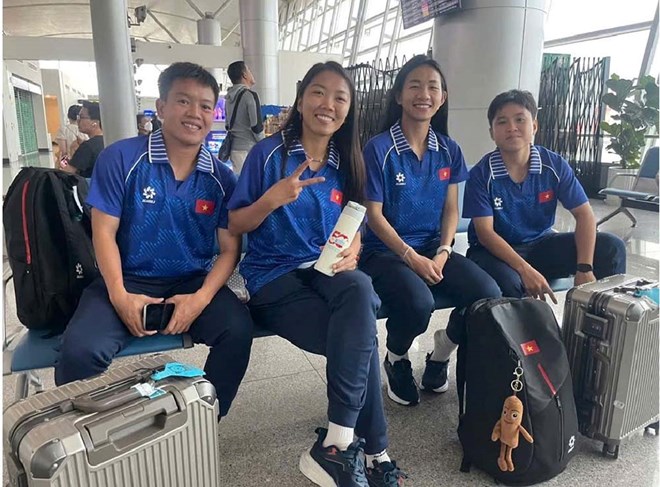 Tuyển nữ Việt Nam lên đường dự SEA Games 33