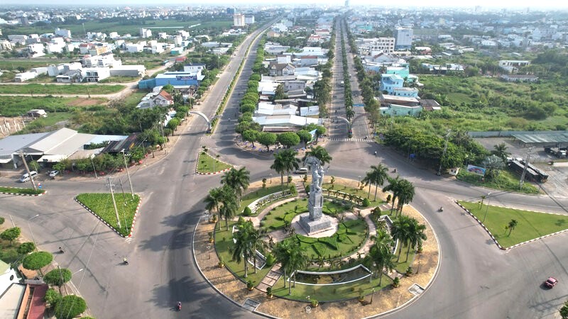 Hầu hết các tuyến đường tại thành phố Bạc Liêu (cũ), nay là phường Bạc Liêu, tỉnh Cà Mau không tăng giá. Ảnh: Nhật Hồ