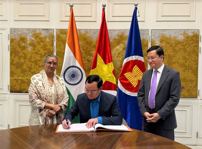 Khẳng định quan hệ truyền thống giữa Công đoàn Việt Nam và Công đoàn toàn Ấn