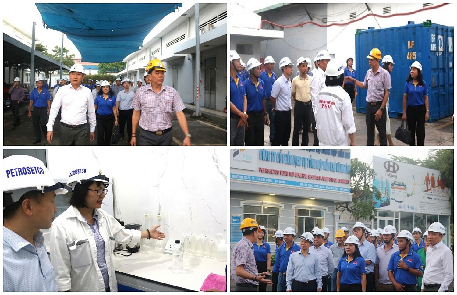 Vietsovpetro và PETROSETCO Vũng Tàu trao đổi kinh nghiệm mạng lưới ATVSV