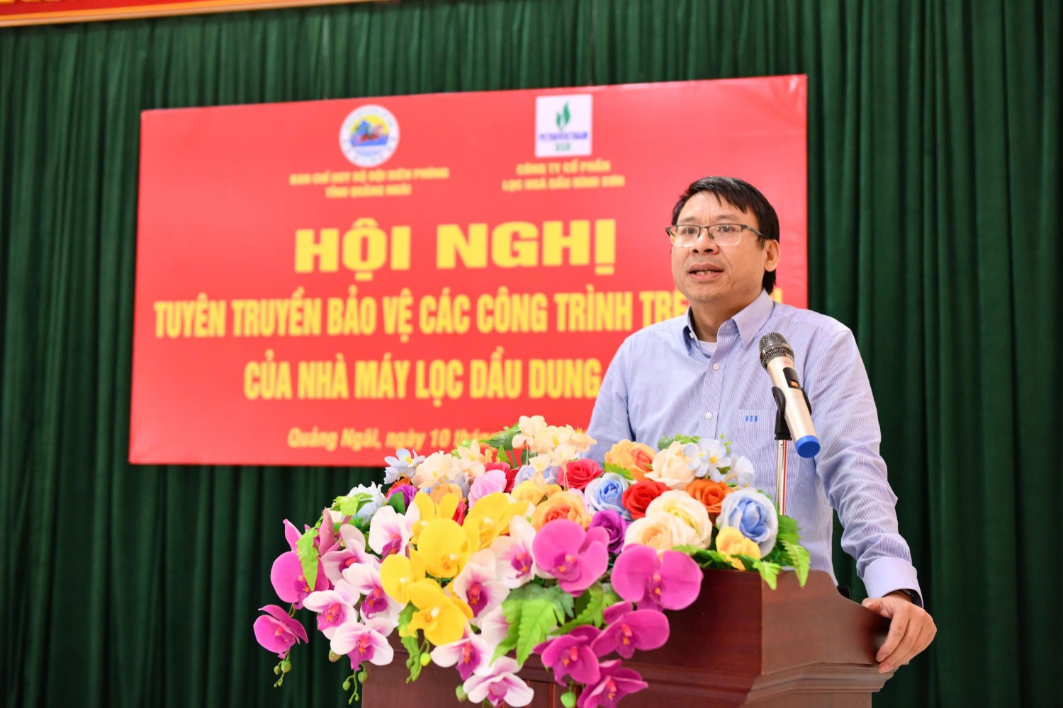 BSR tổ chức tuyên truyền đảm bảo an ninh, an toàn NMLD Dung Quất cho người dân tại Quảng Ngãi