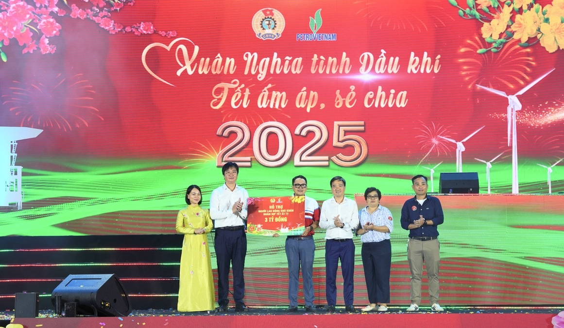 Rộn ràng Ấm áp, sẻ chia “Xuân nghĩa tình Dầu khí