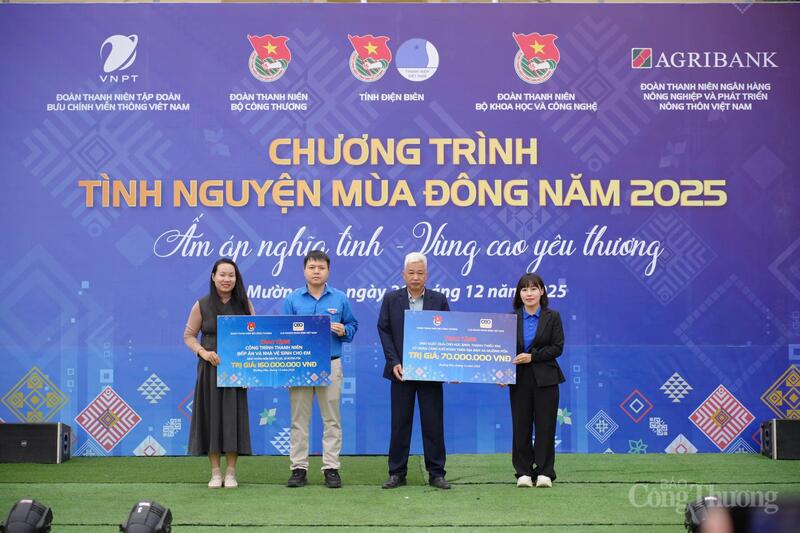 Chương trình Tình nguyện mùa Đông 2025. Ảnh: Quỳnh Trang