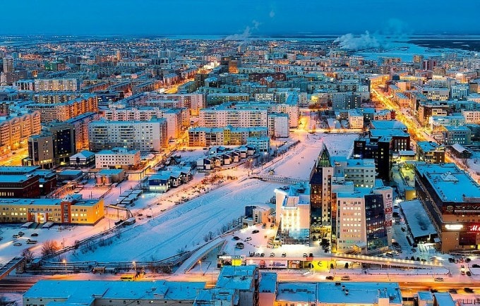 Đại lộ Prospekt Lenina tại thành phố Yakutsk. Ảnh: Tripadvisor