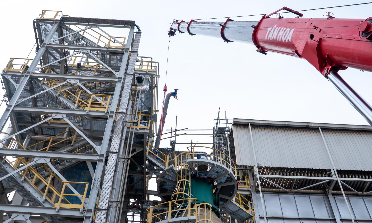 [Chùm ảnh] BDTT Nhà máy đạm Phú Mỹ: Nhịp làm việc khẩn trương trong từng công đoạn