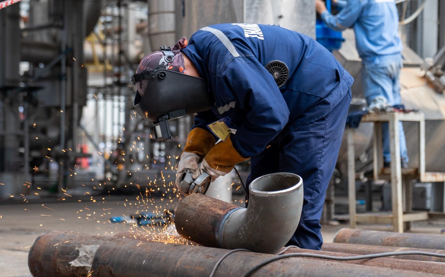 [Chùm ảnh] BDTT Nhà máy đạm Phú Mỹ: Nhịp làm việc khẩn trương trong từng công đoạn