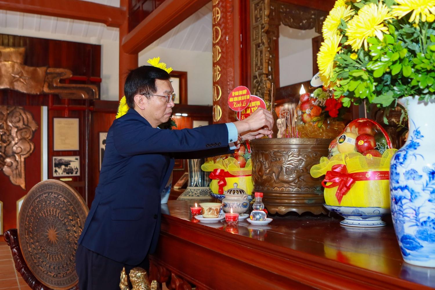 Petrovietnam tổ chức các hoạt động tri ân nhân 116 năm ngày sinh cố Phó Thủ tướng Trần Hữu Dực