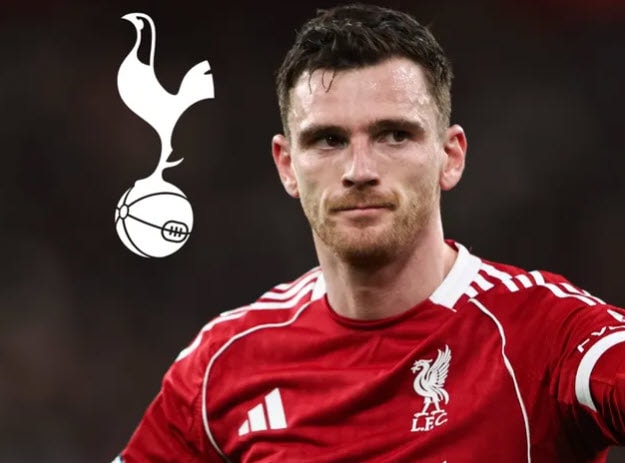 Tottenham đang tìm kiếm những mảnh ghép mới sau khi thương vụ Andrew Robertson đổ bể.