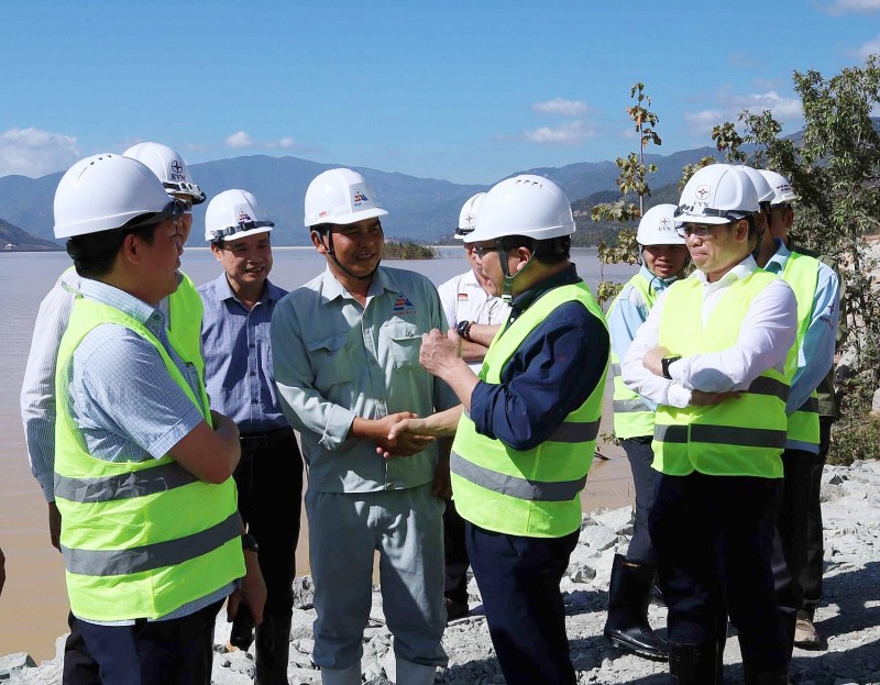 Cập nhật tiến độ dự án Thủy điện Tích năng Bác Ái (28/1/2026)