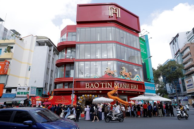 Bảo Tín Mạnh Hải khai trương cửa hàng thứ hai tại Thành phố Hồ Chí Minh. Ảnh: BTMH
