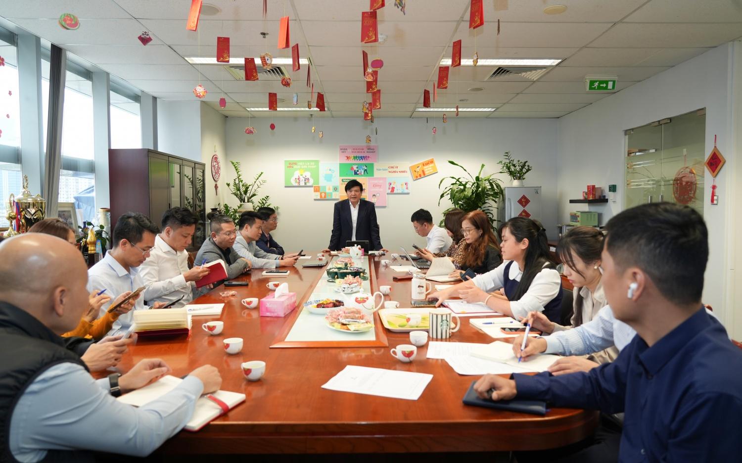 [Chùm ảnh] Đảng bộ Bộ máy QL&ĐH Petrovietnam tổ chức sinh hoạt chi bộ tháng 3