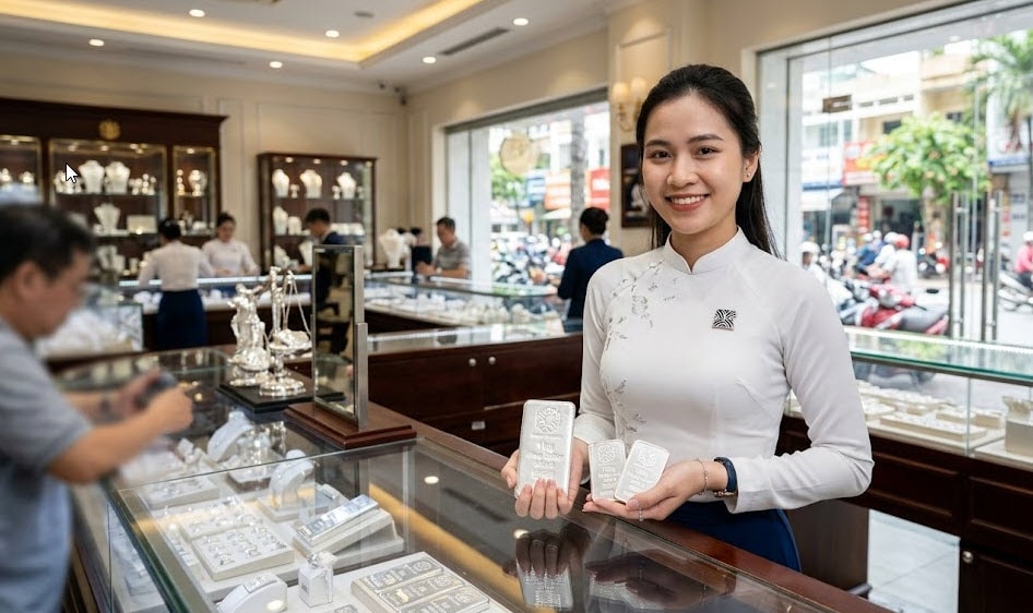 Giá bạc hôm nay 4-3-2026 - Ảnh minh họa