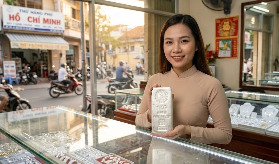 Giá bạc trong nước sáng ngày 6-3-2026 - Ảnh minh họa