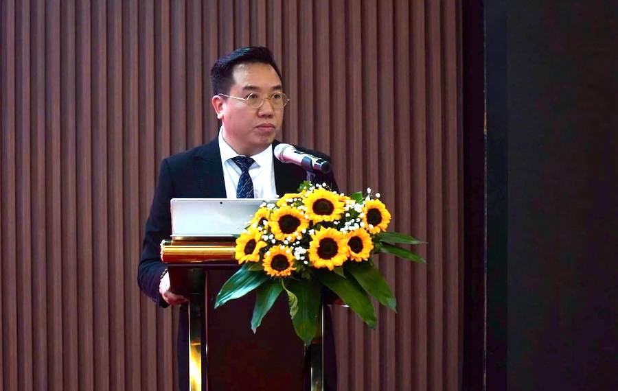 ÔNguyễn Nguyên – Cục trưởng Cục Xuất bản, In và Phát hành phát biểu tại sự kiện. Ảnh: Minh Chính