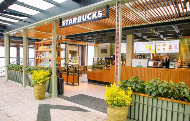 Starbucks Vietnam khai trương Starbucks Fansipan – cửa hàng Starbucks cao nhất Châu Á - Ảnh 1. Starbucks Vietnam khai trương Starbucks Fansipan – cửa hàng Starbucks cao nhất Châu Á - Ảnh 1.