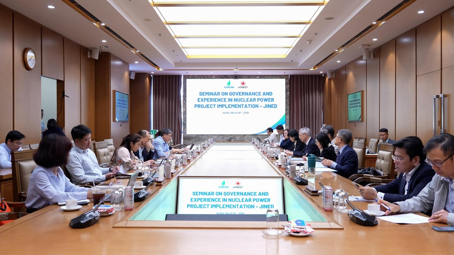 Petrovietnam tăng tốc chuẩn bị cho lĩnh vực điện hạt nhân