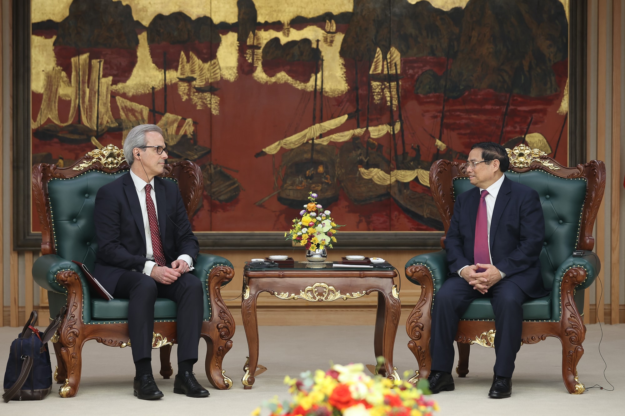 Thủ tướng Phạm Minh Chính tiếp Đoàn thanh tra của EC về chống khai thác IUU- Ảnh 2. Thủ tướng Phạm Minh Chính tiếp Đoàn thanh tra của EC về chống khai thác IUU- Ảnh 2.