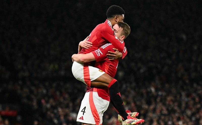 Matthijs de Ligt vẫn chưa hẹn ngày trở lại, để hở khoảng trống khó san lấp trong hàng phòng ngự của Man United. Ảnh: AFP