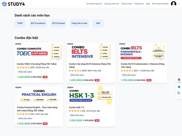 STUDY4: Nền tảng luyện thi đa ngôn ngữ tối ưu hóa lộ trình tự học - Ảnh 3.