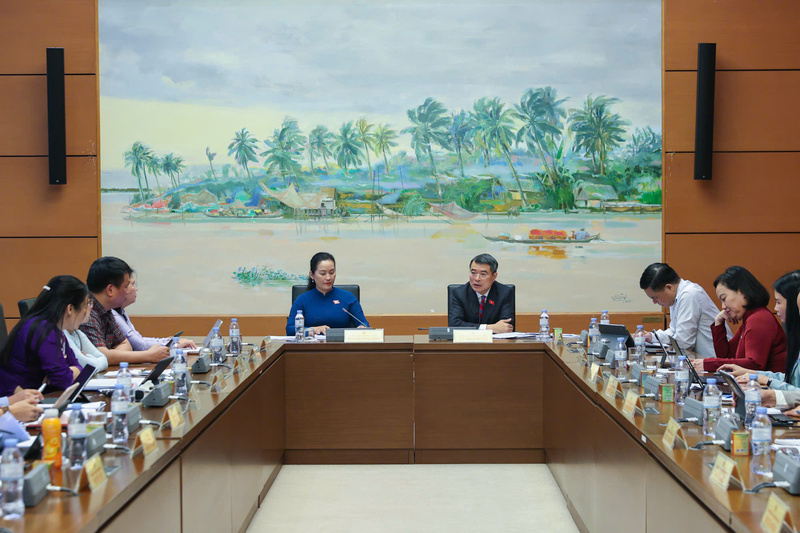 Thảo luận tại Tổ 11 với sự tham gia của Thủ tướng Chính phủ Lê Minh Hưng, Bộ trưởng Bộ Công Thương Lê Mạnh Hùng cùng các đại biểu trong đoàn đại biểu Quốc hội TP. Hải Phòng và tỉnh Quảng Ngãi.