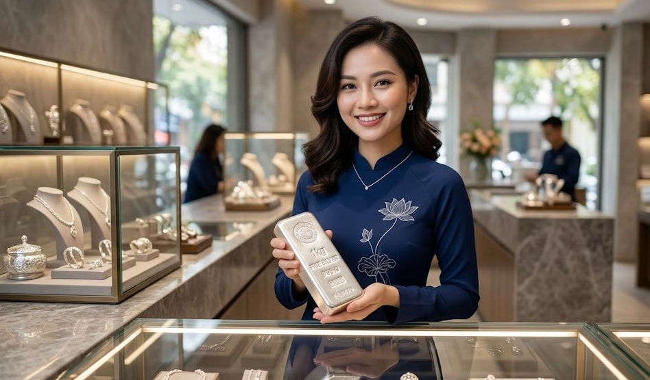 Cập nhật giá bạc trong nước và thế giới sáng 9-4-2026 - Ảnh minh họa