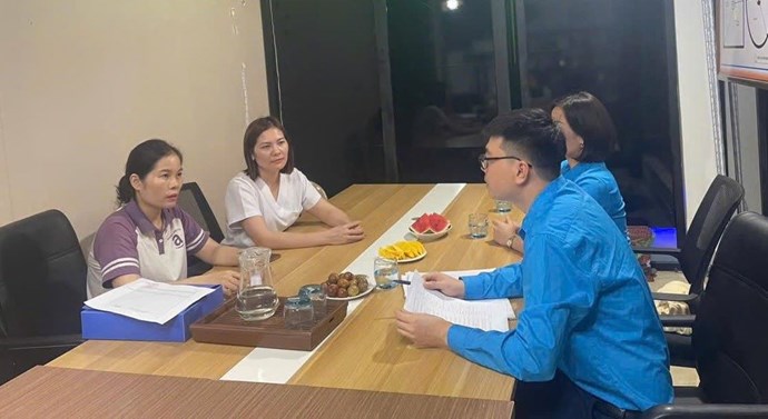 Công đoàn xã Nghi Lộc nắm bắt đời sống, chăm lo cho người lao động