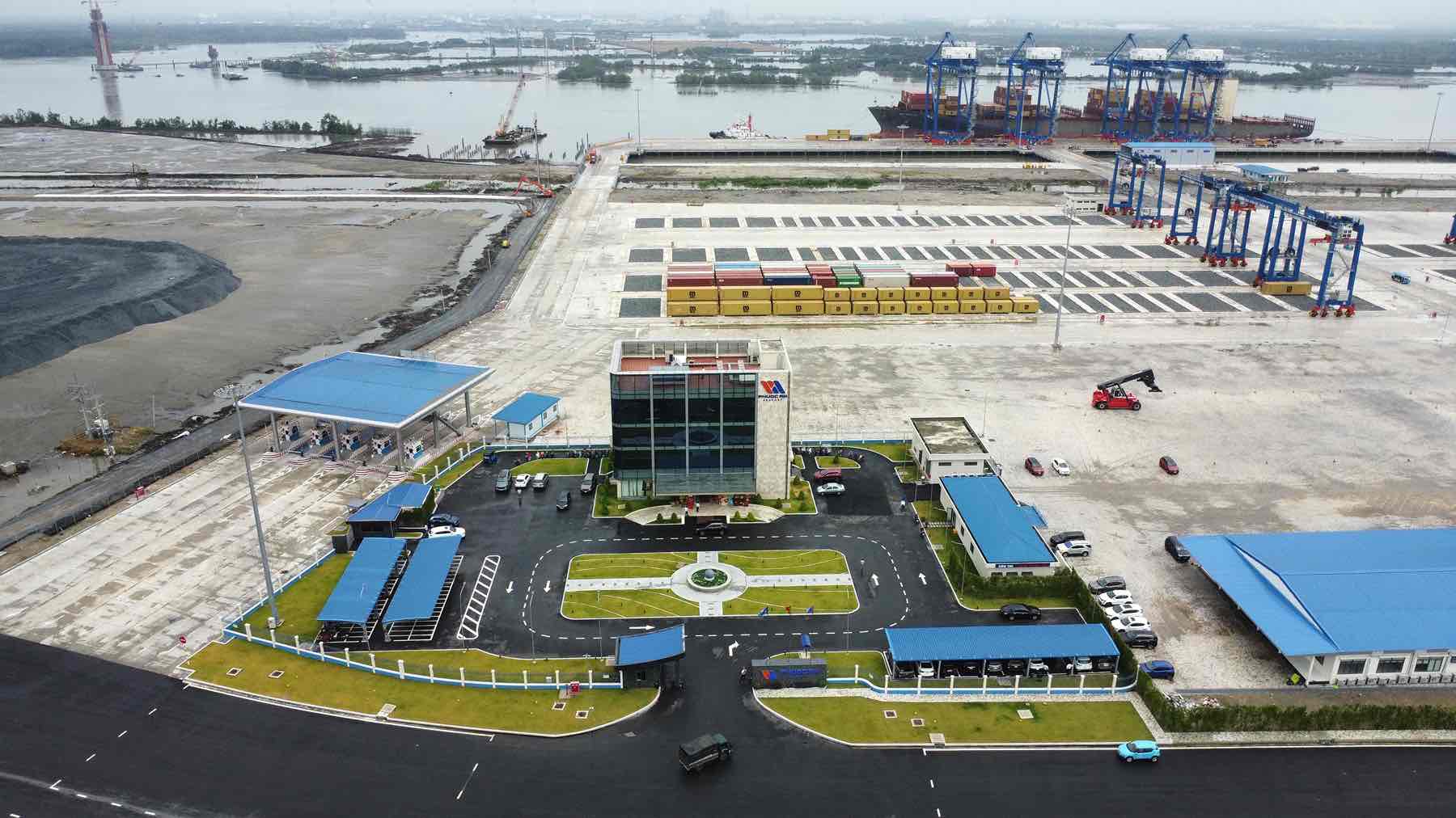 Cảng Phước An ở Nhơn Trạch. Ảnh: HAC