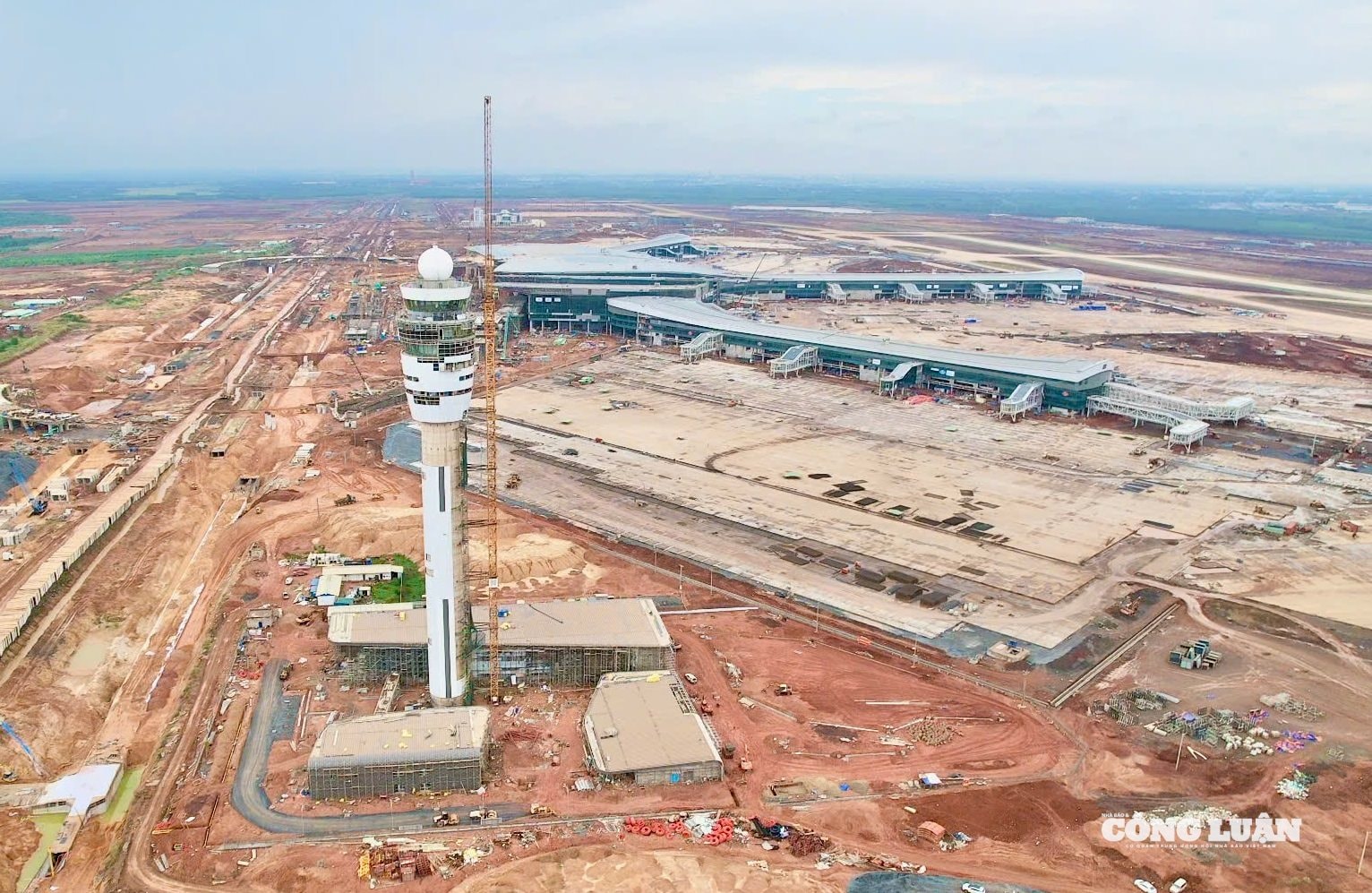 Dự án cảng hàng không quốc tế Long Thành đang được gấp rút thi co
